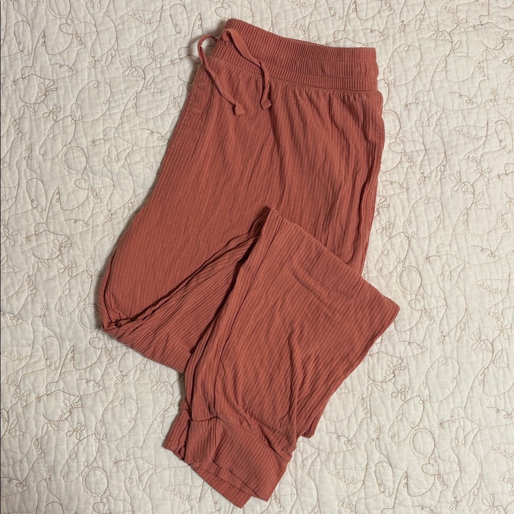 Little Sleepies Clay Ribbed Pajama Pants